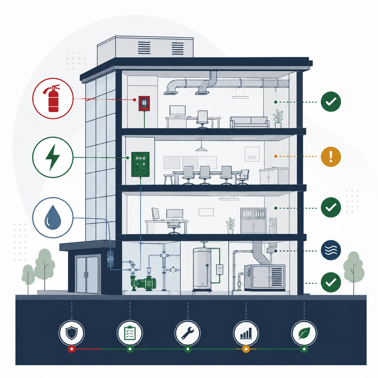Facilities Management QHSE software card